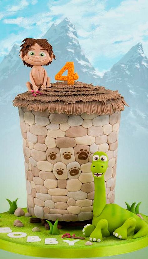 The Good Dinosaur Cakw Good Dinosaur Cake, The Good Dinosaur Cake, Dinosaur Cakes, Dragon Cakes, Dino Cake, Good Dinosaur, Dinosaur Birthday Cakes, Dinosaur Cake, Cherry Cake