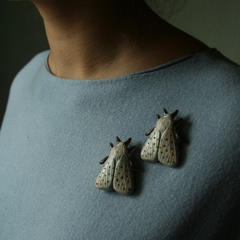 Ceramic Pins Brooch, Ceramic Accessories, Ceramic Brooch, Ceramic Accessory, Ceramic Jewellery, Creative Class, Jewelry Brooch, Insect Art, Art Ceramics