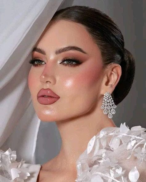 #beauty, #makeup, #skincare, #haircare Wedding Makeup Blush, Light Purple Hair, Wedding Makeup Bride, Korean Makeup Tips, Wedding Makeup Tutorial, Glam Wedding Makeup, Face Charts, Make Up Tutorials, Simple Makeup Tips