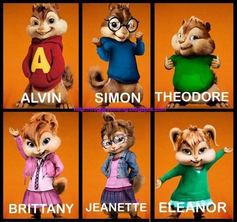 Watched Alvin and the Chipmunks 2: The Squeakquel !  Woohooooo~  I ♥ Chipmunks!  Theodore  is my favourite!  He's just too cute with his chu... Chippetts Halloween Costume, Brittany Alvin And The Chipmunks Costume, Alvin Simon Theodore Halloween Costumes, Chippetts Costume Halloween, Alvin Simon And Theodore Costumes, Brittany Chipette Costume, Alvin And Brittany Costume, Chippetts Costume, Chipmunks Theodore