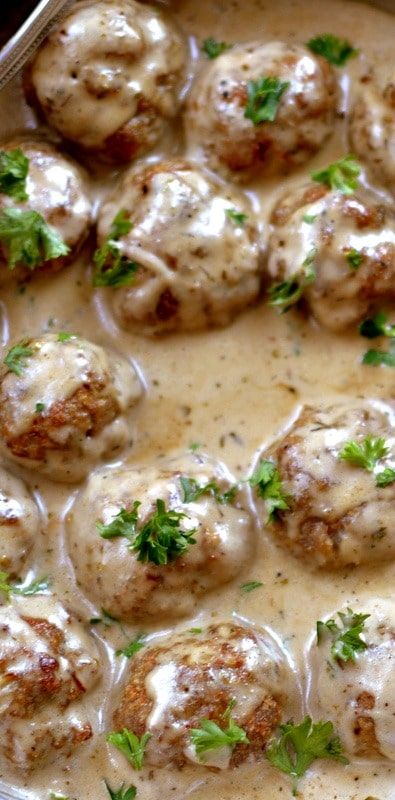 Easy Cream Sauce, Meatballs Turkey, Easy Turkey Meatballs, Baked Turkey Meatballs, Ground Turkey Recipes Easy, Ground Turkey Meatballs, Curry Ketchup, Ground Turkey Recipes Healthy, Turkey Meatballs Baked