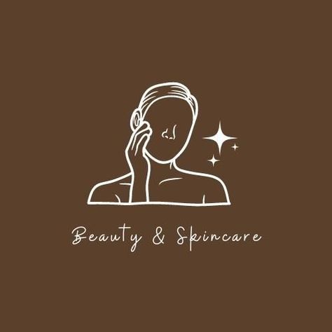 logo, vector, illustration Skin And Beauty Logo, Skincare Business Logo, Logo For Skincare Business, Skin Care Clinic Logo, Beauty Care Logo Skincare, Skincare Brand Logo Ideas, Skincare Asthetic Picture, Skincare Slogan, Skin Care Logos