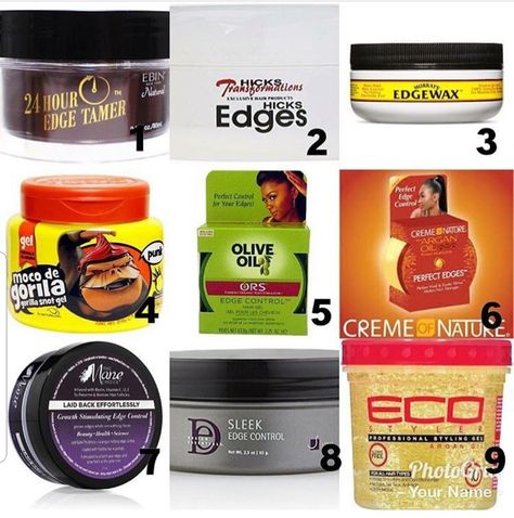 Best Edge Control, 4a Natural Hair, Products For Natural Hair, Natural Hair Gel, Best Natural Hair Products, Edges Hair, Natural Hair Products, Edge Control, 4c Natural Hair