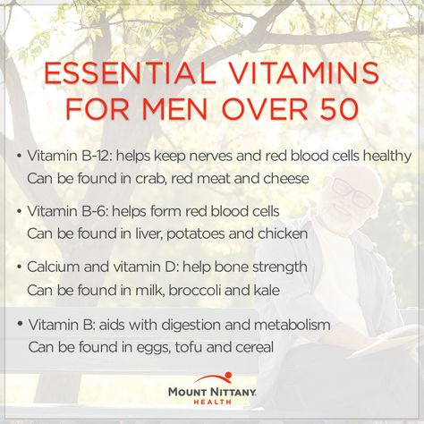 Men over the age of 50 need extra vitamins to maintain a healthy lifestyle. Incorporating these vitamins into their daily diet can help them achieve just that! Daily Vitamins For Men, Extra Vitamins, Vitamins For Men, Daily Vitamins, Men's Health, Daily Diet, 45 Years, A Healthy Lifestyle, Mens Health