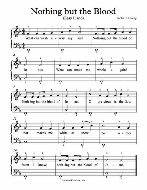 Piano Songs Sheet Music, Gospel Song Lyrics, Piano Music Easy, Beginner Piano Music, Easy Sheet Music, Piano Notes Songs, Hymn Sheet Music, Hymn Music, Piano Music Lessons