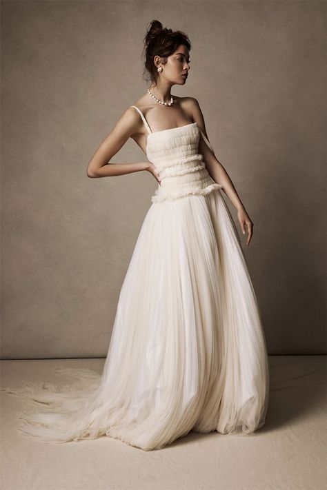 Danielle Frankel, Edgy Bridal, Taffeta Skirt, Wedding Elegant, Ellie Goulding, Dream Wedding Ideas Dresses, Monique Lhuillier, Wedding Dreams, Paris Hilton