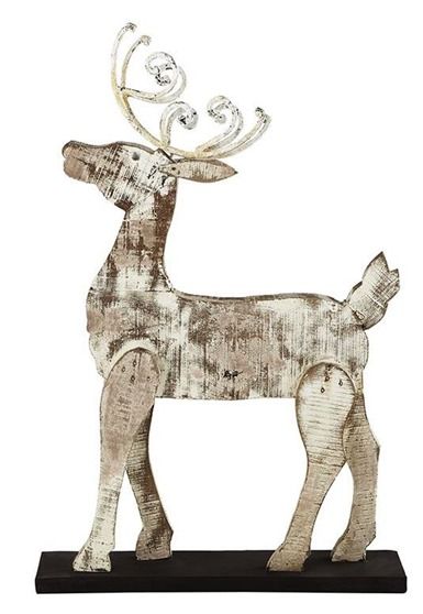 Wooden Reindeer Templates | template, a jigsaw, some plywood and paint, and you could make your ... Rustic Reindeer, Christmas Shapes, Woodburning Ideas, Wooden Reindeer, Christmas Wood Crafts, Creation Deco, A Deer, Holiday Projects, Christmas Wood