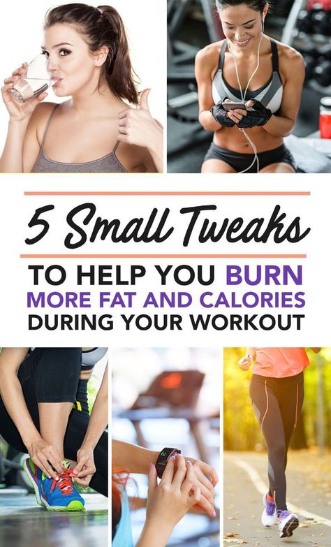 5 Small Tweaks to Help You Burn More Fat and Calories During Your Workout #fatloss #weightloss #workout How To Sweat More During Workout, How To Sweat More, Workout Fatloss, Nature Living, Exercise At Home, Fitness Ideas, Lose Belly Fat Workout, Lose 10 Pounds, Belly Fat Workout