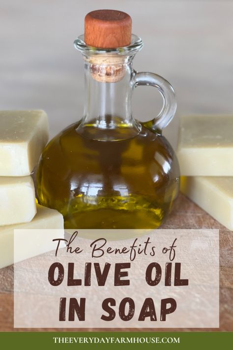 olive oil in soap Olive Oil Soap Recipe, Beginner Soap Recipes, Olive Oil For Skin, Olive Oil Recipes, Cold Process Soap Recipes, Soap For Sensitive Skin, Oil For Skin, Oatmeal Soap, Cleaner Recipes