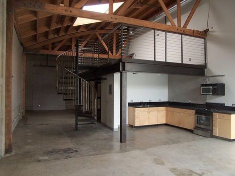 Los Angeles Loft, Lofts Apartments, Loft Apartments, Los Angeles Apartments, Future Apartment, Dream Living, Loft Apartment, Garage Workshop, Apartment Inspiration