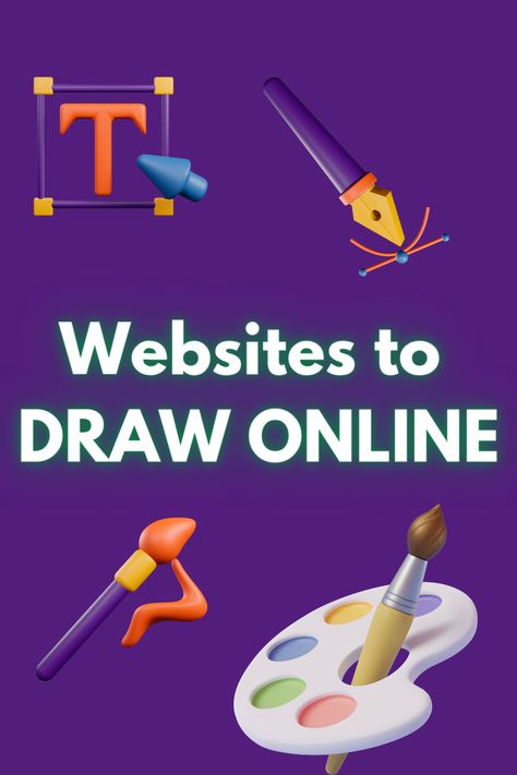 Are you looking for websites to draw online? This is the list of best websites to draw and sketch online for free. list by - the tech boss Online Drawing Websites, Drawing Websites Free, Free Drawing Websites, Adult Drawing, Drawing Sites, Painting Website, Google Website, Free Drawing, Painting Skills