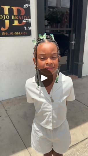 510K views · 105K reactions | Bailee 💚 Fun Bun Freestyle with designs on her Natural Hair 🧚🏽‍♀️  Everything is included with every style💕.  . . . . .  #twinstyles #buns #stitch #stitchbraids #kidscornrows #tampahairstylist #tampahair #tampabraids #jojobraids #kidsnaturalhairstyles #noweave #kidshairstyles #kids #blackgirlmagic #kidsnaturalhair #blackgirlhairstyles #tampabay #brandon #stpete #kidsstitchbraids #stitchbraidsatl #stitchbraids #813hair #727hair #tampabraider #tampa #tampabraiders #heartbraids #designbraids #floridabraider #halfuphalfdownhairstyle | Jojo Braids | Alicia Keys · You Don't Know My Name (Radio Edit) Braids For Lil Girls Black, Braids Alicia Keys, Male Styles, 2024 Hairstyles, Fun Buns, Toddler Hairstyles Girl, Natural Hairstyles For Kids, Stitch Braids, Alicia Keys