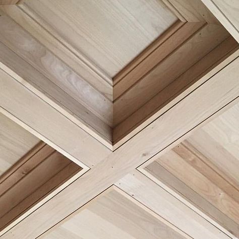 Wood Coffered Ceiling Dining Room, Green Coffered Ceiling, Coffered Bedroom Ceiling, White Wash White Oak, Coffered Ceiling Office, Coffered Kitchen Ceiling, White Oak Ceiling, Coffered Ceiling Family Room, Coffered Ceiling Dining Room