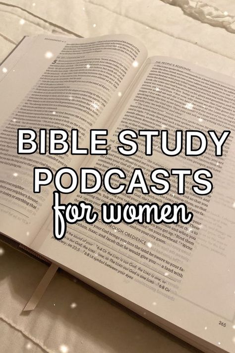 Best Bible Reading Plan, Bible Recap Study, Devotional Bible Study, Good Christian Podcasts, Best Bible Study Podcasts, Christian Reading List, Bible Podcasts For Women, Bible Study Podcast, Bible Study For Women Spiritual Growth