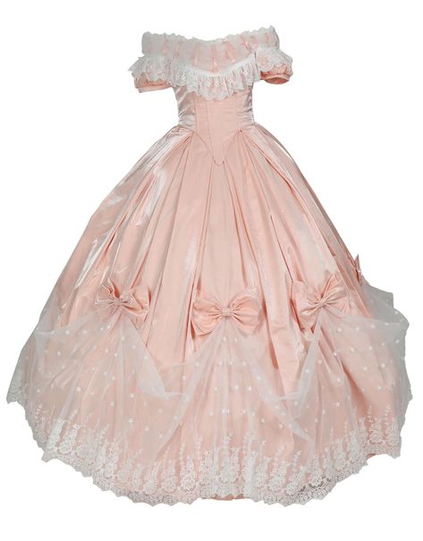 Old Time Dresses 18th Century, Pink Victorian Ball Gown, Renassiance Dresses, Mystical Halloween Costumes, Pastel Pink Formal Dress, Marie Antoinette Gown, Coquette Ball Gown, Halloween Costumes You Already Have, Medieval Masquerade Ball