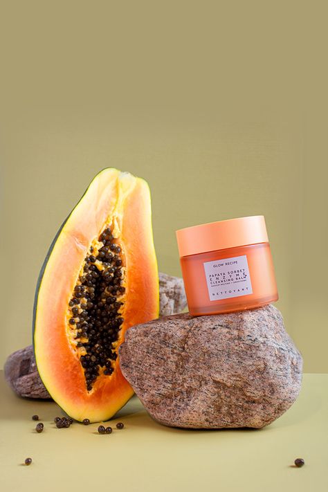 Papaya Background, Glow Recipe Papaya, Diy Moisturizer, Photography Art Direction, Glow Recipe, Video Shoot, Photo Insta, Photography Beauty, Adobe Lightroom