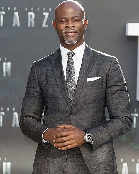 Djimon Hounsou Mens Outfits Indian, Outfits In Winter, The Legend Of Tarzan, Legend Of Tarzan, Djimon Hounsou, Outfits Indian, Black Men Fashion Swag, Winter Outfit Ideas, Black Actors