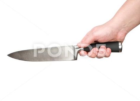 Hand with a kitchen knife Stock Photos #AD ,#kitchen#Hand#knife#Photos Knife In Hand Reference, Ad Kitchen, Hand Reference, Kitchen Knife, Focal Length, Garden Trowel, My Chemical Romance, Kitchen Knives, A Kitchen