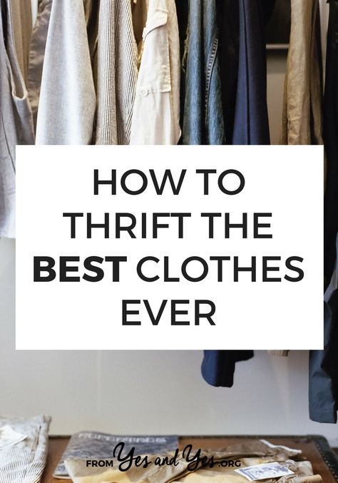 Want to thrift the best clothes? Of course you do! Thrifting helps you save money and it's better for the environment. Click through for my best thrifting tips! Thrifting Tips, Thrift Store Fashion, Thrift Store Outfits, Thrift Store Shopping, Thrift Store Crafts, Op Shop, Thrifted Outfits, Kleidung Diy, Thrift Finds