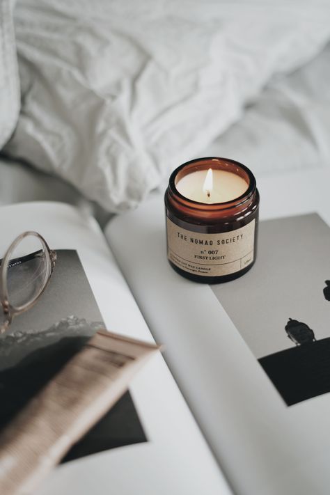 Hossegor France, Candle Product Photography, Candle Photography Inspiration, Candle Instagram, Candle Photography Ideas, Candle Photoshoot, Soya Mumu, Candle Lighting, Cotton Core