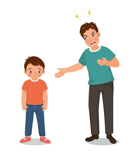 Angry father scolding his little son for bad behavior Angry Father, Bad Father, Bad Behavior, Vector Free, Clip Art, Collage, Canvas, Pins, Quick Saves