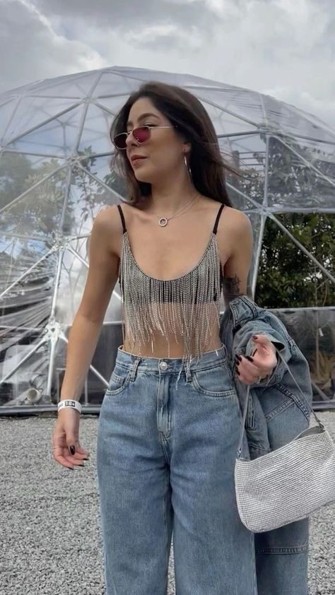 Creamfields Outfit, Ultra Music Festival Outfits, Techno Rave Outfit, Trendy Date Night Outfit, Classy Summer Outfits, Look Festival, Outfits Rave, Music Festival Outfits, Party Fits