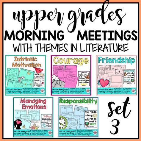 Classroom Meetings, Morning Meeting Activities, Meeting Activities, Class Meetings, Teaching 5th Grade, Responsive Classroom, 4th Grade Ela, Morning Meetings, 5th Grade Classroom