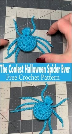 Craft your crochet Halloween spider using this straightforward pattern! Tailored for beginners, this spider pattern requires absolutely no sewing. The guide will steer you in fabricating a delightful animal applique just right for a crochet toddler blanket. Just in time for Halloween, crochet this spider and design superb ornaments for your abode. Minimal supplies and effort are all it takes to assemble this distinctive craft. So, delve into crocheting today and enjoy the process! Crochet Toddler Blanket, Halloween Spider Craft, Crochet Spider, Spider Pattern, Beanie Knitting Patterns Free, Octopus Crochet Pattern, Halloween Applique, Spider Crafts, Fall Crochet Patterns