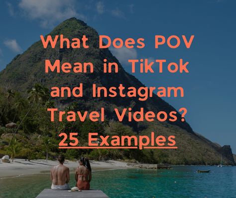 What Does Pov Mean, Travel Pov, Pov Quotes For Instagram, Pov Reels, Ethical Travel, Storytelling Techniques, Travel Marketing, One Day Trip, Instagram Travel