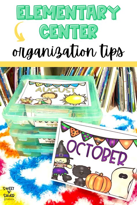 It’s back to school season and it’s the perfect time for work on center organization! Whether you are a veteran teacher or a beginning teacher, these teacher tips for math centers and literacy centers will help you with the chaos. Center organization in the classroom, can easily be done by standards, units, skills, months, seasons, themes, and holidays. It’s important to consider center storage, center activities, center placement, center materials organization, center management, and more! Center Storage Kindergarten, Centers Organization, Organization Center, Teacher Storage, Student Centered Classroom, Classroom Library Organization, Classroom Routines And Procedures, Classroom Meetings, Center Management