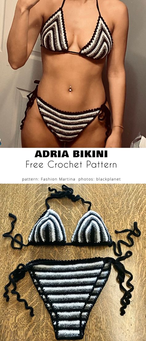 Crochet Swimsuit Pattern Free, Crochet Bathing Suit Pattern, Crochet Swimsuits Pattern, Crochet Swimwear Pattern, Crochet Two Piece, Crochet Bathing Suits, Bikinis Crochet, Craft Crochet, Crochet Bra