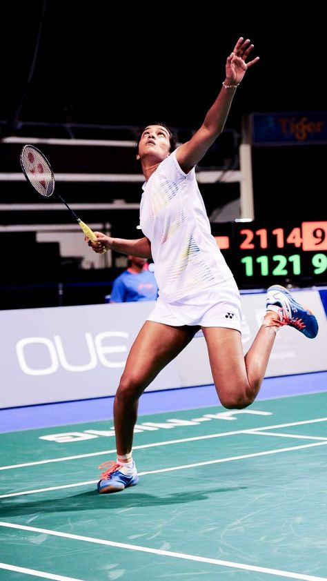 Badminton Aesthetic Girl, Badminton Outfit Women, Badminton Aesthetic, Badminton Pictures, Saina Nehwal, P V Sindhu, Play Badminton, Pv Sindhu, Women's Badminton