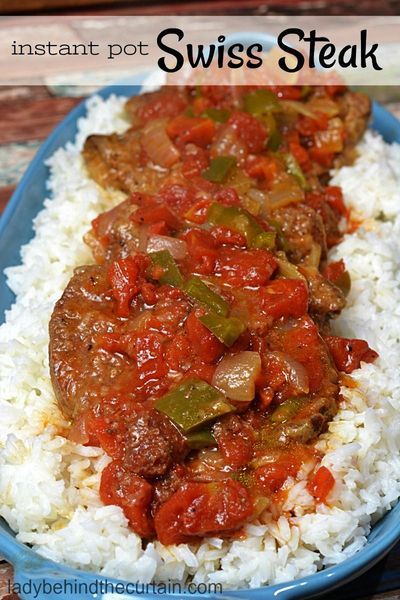 Instant Pot Swiss Steak, Swiss Steak Recipes, One Pot Wonder, Swiss Steak, Hearty Meal, Instant Pot Dinner Recipes, Easy Instant Pot Recipes, Instapot Recipes, Instant Pot Pressure Cooker