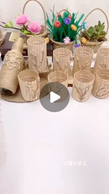 Hamid ullah on Instagram: "#crafthandmade" Handcraft Ideas To Sell, Pencil Stand Diy, Handcraft Ideas, Pencil Stand, Popsicle Crafts, Diy Pencil, Handmade Paper Crafts, Beautifully Made, Pretty Decor