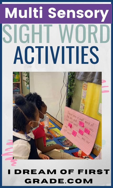 Multi Sensory Activities, Literacy For Kindergarten, First Grade Learning Activities, For Kindergarten Activities, Word Mapping, Reading Intervention Activities, Curriculum For Preschool, Word Sort Activities, Teach Sight Words