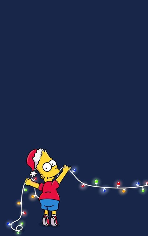 Christmas Cartoons Aesthetic, Lisa Simpson Christmas Wallpaper, Aesthetic Blue Christmas Wallpaper, Funny Xmas Wallpaper, The Simpsons Christmas Wallpaper, Aesthetic Simpsons Wallpaper, Blue Christmas Background Aesthetic, Christmas Wallpaper Cute Cartoon, Blue Xmas Wallpaper