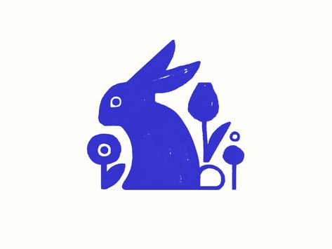 Diy Stamps, Logo Animal, Bunny Logo, Logo Luxury, Easter Images, Blue Bunny, Youtube Logo, Bunny Designs, 로고 디자인