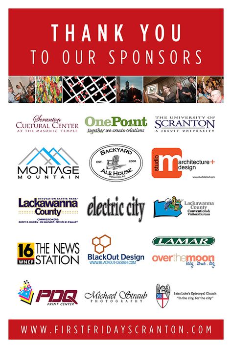 Thank You!!!!! – First Friday Sponsorship Thank You Ideas, Sponsorship Social Media Post, Sponsorship Poster, Call For Sponsorship Flyer Design, Event Sponsorship Package, Call For Sponsorship Design, Sponsorship Opportunities Design, Thank You Sponsors, Sponsorship Levels