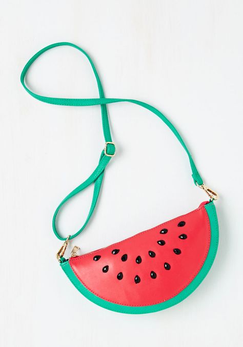 Forever Fruitful Bag - Red, Green, Black, Fruits, Faux Leather, Mixed Media, Statement, Gals, Quirky, Party, Top Rated Watermelon Bag, Funny Bags, My Bags, Lv Bags, Novelty Bags, Cute Purses, Cute Bags, Bagpack, Mode Inspiration