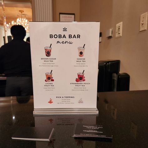 Can you say you've been to a wedding with a Boba Bar? #boba #bobatea #bobabar #bobadrinks #bobalovers #weddingreception #weddingreceptionideas #abbingtonbanquets #abbingtonbanquetswedding #ChicagoWeddingPhotographer #weddingphotographer #glenellyn #awestruckenphotography Boba Catering Wedding, Boba Bar Station Wedding, Wedding Smoothie Bar, Boba At Wedding, Boba Station Wedding, Boba Bar Party, Wedding Boba Bar, Boba Bar Wedding, Boba Bar Station