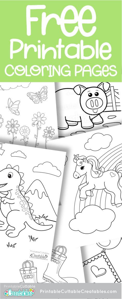 Free Coloring Pages Preschool, Coloring Pages For Kindergarten Free, Preschool Coloring Pages Free, Free Color Sheets Printables, Free Preschool Coloring Pages Printables, Coloring Books For Kids Free Printable, Prek Coloring Pages Free, Pre K Coloring Pages, Free Toddler Coloring Pages