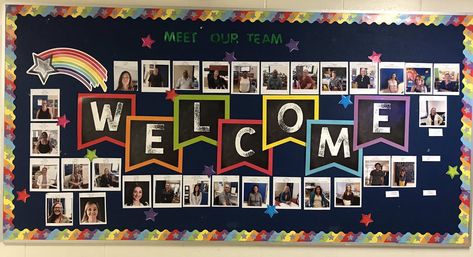 Bulletin Board For Pictures Display, Board For Pictures, Welcome Board, Welcome Boards, Picture Display, Bulletin Boards, Bulletin Board