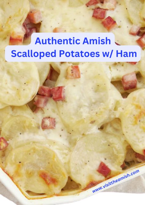 Scalloped Potatoes With Ham, Potatoes With Ham, Scalloped Potato Casserole, Scalloped Potatoes Crockpot, Homemade Scalloped Potatoes, Best Scalloped Potatoes, Potatoes And Ham, Ham And Potato Casserole, Scalloped Potatoes Easy