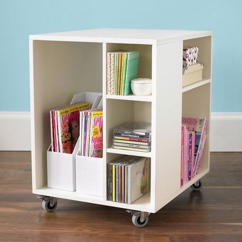 under desk storage - This rolling under desk storage cart is what every office worker needs. With different sizes of storage compartments, there’s a place for eve... Storage Under Desk, Organization Office, Office Storage Solutions, Under Desk Storage, Maker Space, Kids' Desk, Kid Desk, Under Desk, Home Office Storage