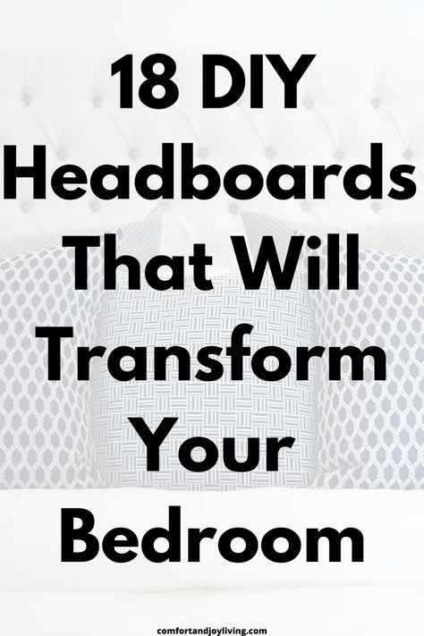 Redoing Headboards Diy, Build Headboard Diy Projects, Diy Wood And Fabric Headboard, Easy Diy Headboard With Shelves, Diy Romantic Headboard Ideas, Easy Headboards Diy Cheap, King Bed Headboards Master Bedrooms, Homemade Queen Headboard, Making Bed Headboard