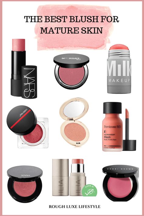 Best Blush, Cindy Hattersley, Makeup Over 50, Makeup For Older Women, Rough Luxe, Flawless Makeup Application, Stunning Makeup, Makeup Tricks, Skin Essentials