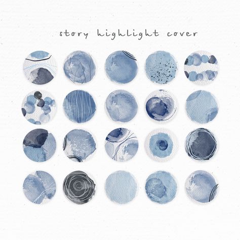 Instagram Blue Story Highlight Icons, Boho Covers, Watercolor Abstract Highlight, Instagram Highlight Icons, Instagram Highlight Covers #instagram #highlights #icons #covers #stories #watercolor #blue Blue Story Highlight Icons, Íntagram Icon, Ig Icons Highlights Aesthetic, Blue Story, Icon Ig, Blue Instagram, Story Highlight Icons, Aesthetic Ig, Boho Watercolor