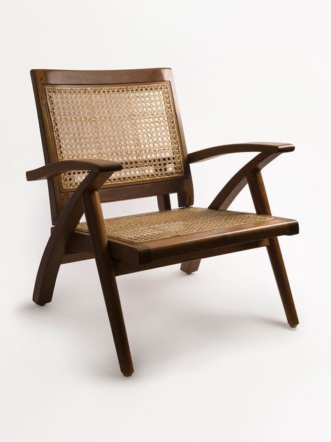 Rangoon folding teak cane chair Outdoor Teak Furniture, Thai Kitchen, Easy Chairs, Rattan Side Table, Cane Furniture, Woven Chair, Wooden Buildings, Cane Chair, Yangon