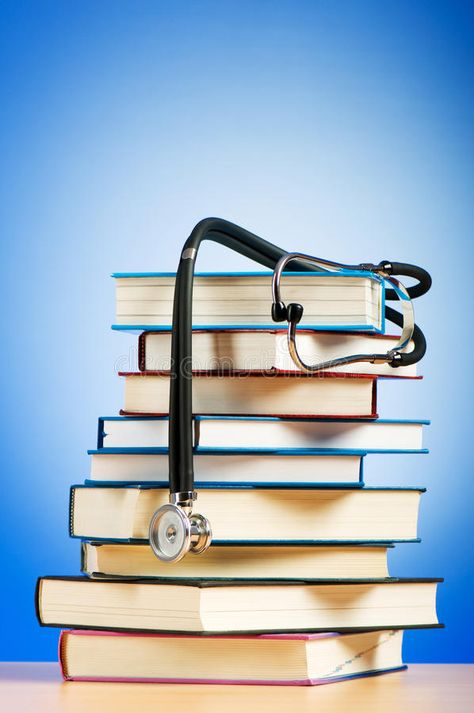 Photo about Books and stethoscope against the gradient background. Image of medicine, background, book - 16352096 Medicine Background, Background Book, Doctor Quotes Medical, Keep Calm And Study, School Life Memories, Doctor Images, Medical Photography, Medical Pictures, Medical Books