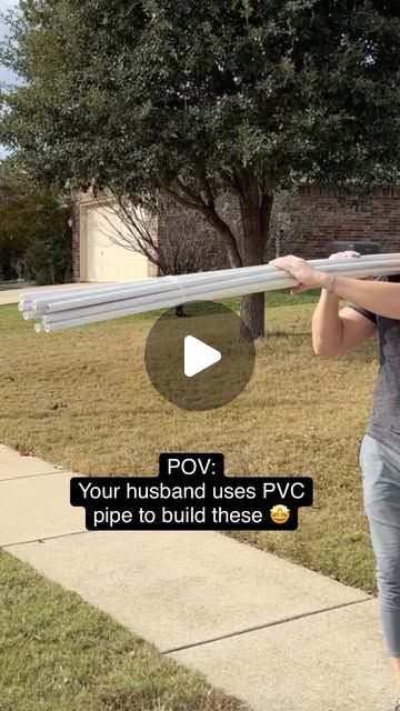 Lucas Shaw on Instagram: "Here’s what you’ll need to make them! ⬇️
For each arch you need: 
Two 1/2” x10 ft PVC pipe One 1/2” PVC coupling
Two 3/8” x 3 ft pieces of rebar
One 20 ft strand of lights of your choice!
Let us know if you have any questions! 

#diy #christmasdecor #lights #outdoor #diycrafts #diyideas #diyhome #holidaydecor #holiday #christmaslights #arches" White And Navy Christmas Tree, Pvc Arch, Navy Christmas Tree, Christmas Crafts Food, Christmas Arch, Navy Christmas, Food Decorating, Electric Candles, Christmas Jesus